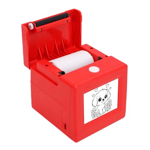 Image of Portable AI Sticker Printer, AI Voice Instant Thermal Sticker Maker with Display, Custom Thermal Label Printer for Journaling, Projects & DIY Crafts, 3H Working