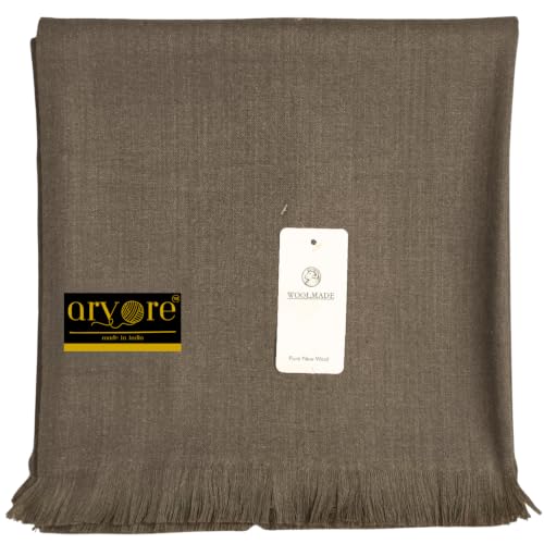 Image of Arvore Bunkaar 100% Pure Wool Men's Soft Lohi /Shawl | Shawl (54 inch X 110 inch)