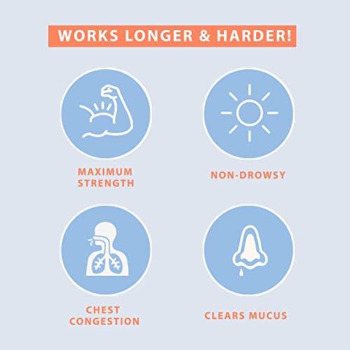 Curist Guaifenesin Mucus Relief 1200 Mg Maximum Strength Otc - 84 Count Extended Release Tablets - Reduce Mucus Clear Congestion (84 Count Tablet Bulk Pack) #TOP2