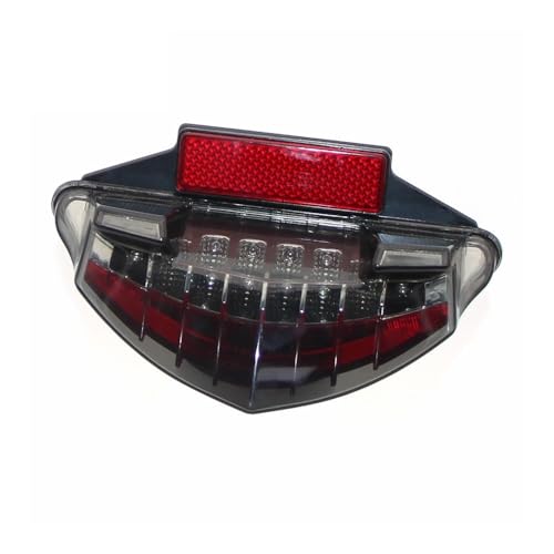 Feu arriere LED moto rouge 12V pour remplacer un eclairage usé