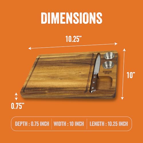 Set de 3 Tablas de Cortar Rectangulares de Madera Acacia miniatura 4