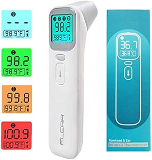 Infrared Thermometer for Adults Forehead, No Touch Digital Thermometer for Adult and Baby, Instant Read Thermometer with Non Contact. No Touch Thermometer for Fever for Humans