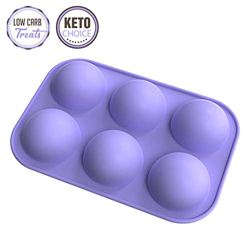 Miniatura 8 de Keto Fat Bomb Snacks - Bandeja de postre de dieta baja en carbohidratos, 4 deliciosas recetas cetogénicas incluidas, paquete de 2