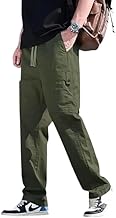 Samfor Cargo Pant for Men - Cotton Cargo for man, Multi-Pocket Design for Outdoor, Work Wear & Casual Trouser for man