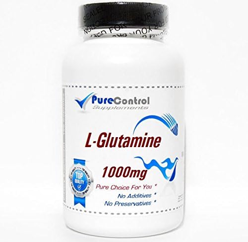L-Glutamine 1000mg // 200 Capsules // Pure // by PureControl Supplements
