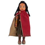 Disney's Raya and the Last Dragon Just Play 10.5-Inch Small Raya Plushie with Removable Cape, Officially Licensed Kids Toys for Ages 3 Up