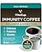 VitaCup Probiotic Blend Coffee Pods 16ct w/ Probiotics, Aloe Vera, Vitamins, Vegan|Keto|Paleo|Whole30 Friendly, B1, B5, B6, B9, B12, Compatible with K-Cup Brewers Including Keurig 2.0, Top Rated Cups