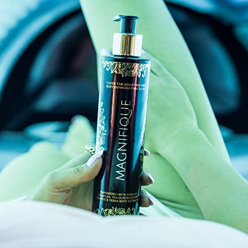 Onyx Magnifique Indoor & Outdoor Tanning Lotion With Bronzer And Accelerator - Bronzing Lotion For Dark Tan Result - Luxury Tanning Lotion With Push-Up Complex Coffee Blend - Lightweight Formula #TOP6