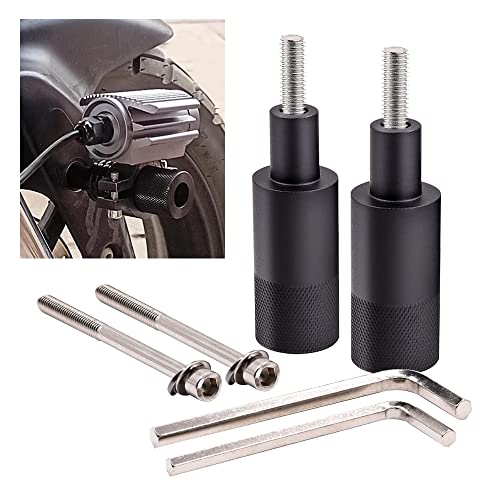 Supports Phare Moto Biqing Lot De 2 - Universel M6/M8, Alliage Aluminium, Pour Feux Additionnels