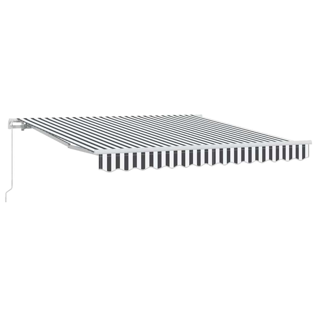 Auvent manuel de qualité supérieure 300 x 250 cm anthracite