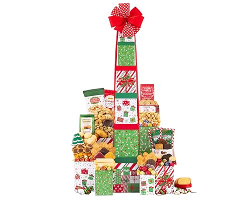 Wine Country Gift Baskets The Winter Cheer Gift Tower