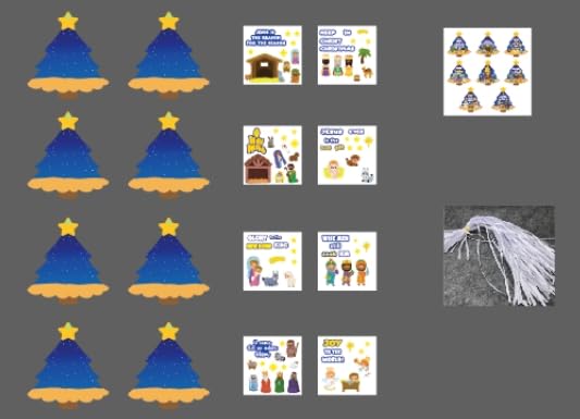 2ooya Weihnachten Bastelset