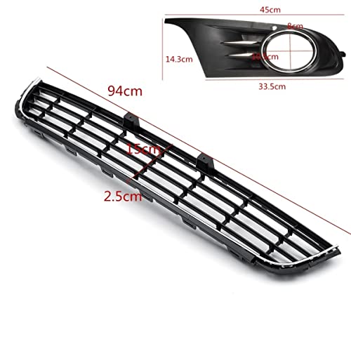 Grille de pare-chocs avant pour VW Jetta et Golf 6 MK6 2009-2013