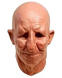Atmungsaktiv Opa Maske aus Schaumlatex