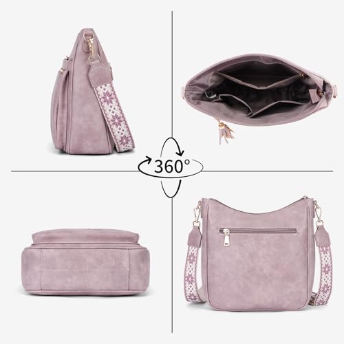 Medium Crossbody Bags for Women Trendy, Women's Butterfly Shoulder Handbags with Tassel 6