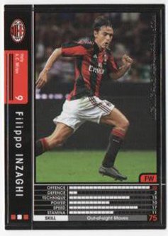 Amazon.co.jp: WCCF/10-11/ACミラン/黒/190/フィリッポ・インザーギ