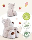 NICI Kuscheltier Bär Bendix 20cm Green I Schlenkernder Teddybär mit großen, knuffigen Tatzen I Plüschtier für Schmusetierliebhaber I Stofftier – 49436