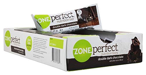 Zoneperfect Protein Bars, Double Dark Chocolate, 12G Of Protein, Nutrition Bars With Vitamins & Minerals, Great Taste Guaranteed, 12 Bars #TOP1