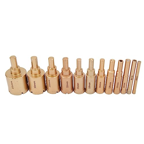 Set de 12 brocas para granito y mármol con recubrimiento emery miniatura 5
