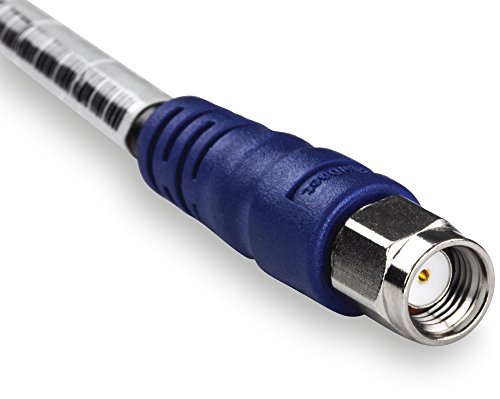 Image of TRENDnet Reverse SMA Female to N-Type Male Weatherproof Connector Cable (6.5ft, 2M),NDAA Compliant, Black TEW-L202