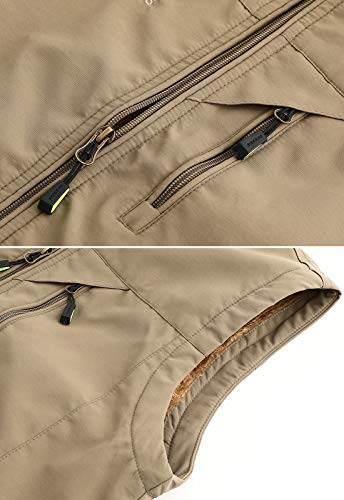 Image of Hbufnha Men's Lightweight Vest Outdoor Windbreaker Vest Jacket For Golf Safari Travel Fishing Hiking Vest
