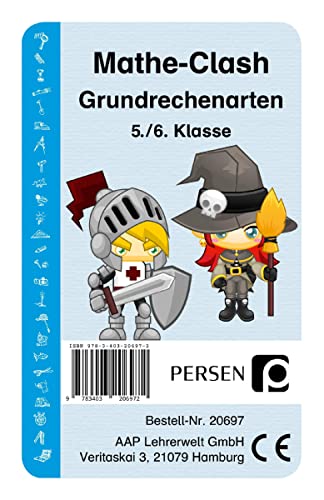 Persen Verlag i.d. AAP Mathe-Clash: Grundrechenarten: 5. / 6. Klasse