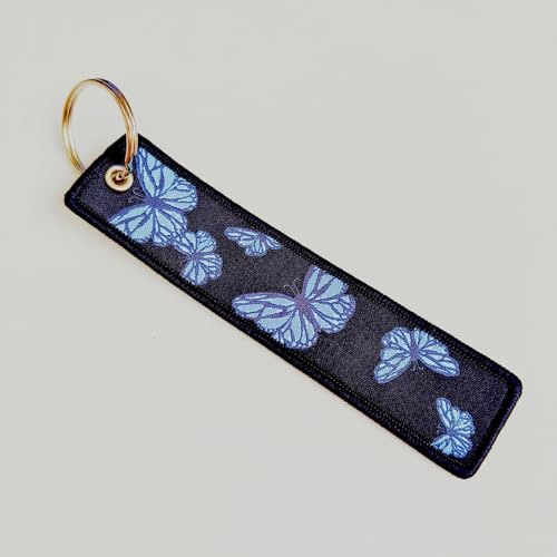 Image of 2 Pcs JDM Motorcycle Keychains Jet Tag Keychain Double Sided Motorcycles Key Tags for Motorcycles Scooters Car Key Chains