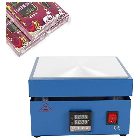 Cellophane Packaging Machine, Manual Cellophane Overwrapping Machine Desktop Heating Sealing Machine, Cellophane Wrapping Machine for Cigarette, Perfume, Cosmetics, Poker Box, PVC Heat Sealer Film Cover