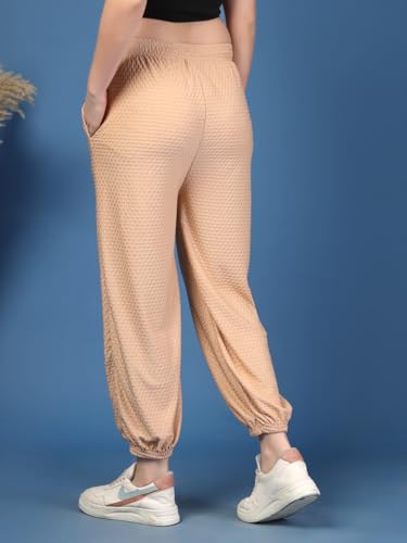 Image of UZARUS Women's Ultra-Soft Baggy Fit /Relaxed Fit Joggers with Side Pockets & Gripped Hem