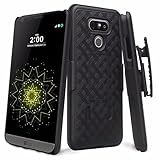 Customerfirst for LG K51, LG Reflect (LM-K500) - with [Temper Glass Screen] Hybrid Phone Case w/Stan