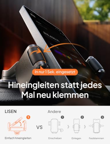 LISEN Handyhalterung Auto Magnet - 2026 für Magsafe Autohalterung Handyhalterung Auto Magsafe… – Ansicht 2