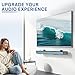 Yibracki Universal Soundbar Wall Mounts Bracket for Samsung, Sony, LG, Nakamichi, Polk Audio, Vizio, Roku, Onn Soundbar Mounting Under TV Heavy-Duty Floating Sound bar Mount Shelves Hold Up to 20Lbs