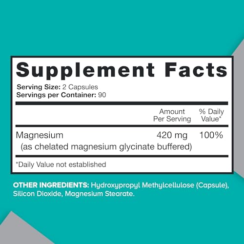 Qunol Magnesium Capsules 420mg - Image 5