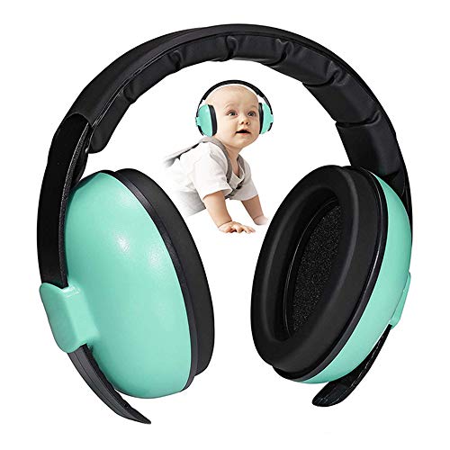Preisvergleich Produktbild Gehörschutz Baby, Lärmschutz Kopfhörer Kinder mit verstellbarem Kopfbügel, Ohrenschützer Zusammenklappbar mit hohem Kids, Ab 0Monaten bis 5 Jahre