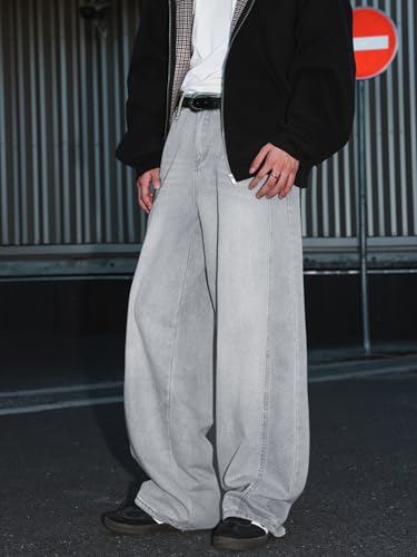 CAONAT バギーヒップホップジーンズ Large