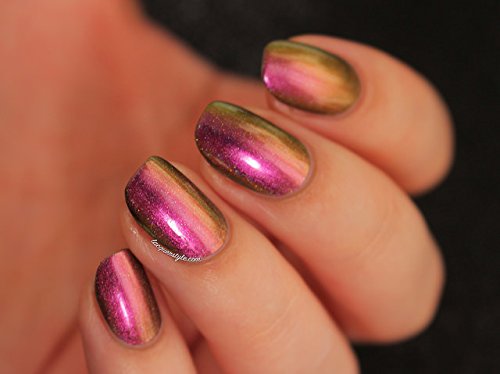 Image of ILNP Masquerade (H) - Pink, Violet, Red, Copper, Green Ultra Chrome Color Shifting Holographic Nail Polish