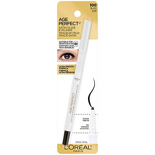 Delineador Lápiz L'Oréal Paris Age Perfect Negro miniatura 2