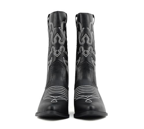 Image of Soda Women's Rodeo Western Pointed Toe Cowboy Boots