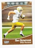 Ben Skowronek 2021 Sage Hit Gold Football Card #126 - Los Angeles Rams, Notre Dame Fighting Irish, Rookie