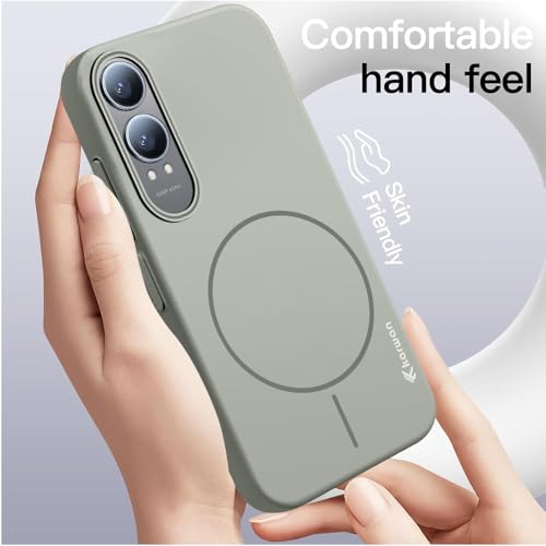Image of KARWAN️Magnetic Ultra Slim-Fit Back Case Cover for Oneplus Nord CE4 Lite |Hard PC Case Cover| Ultra-Thin & Light Weight with [Ultra Premium Feel] Case for Oneplus Nord CE4 Lite(6.6 inch)(Grey)