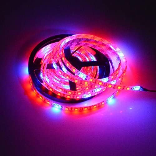 Morelight DC12V 5M Plant Grow LED Strip Light Dimmable Waterproof Grow Strips 5050 Plant Growing LED Strip Red Blue 5:1 60LED/m Replcement led - Image 3