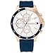 Price comparison product image Tommy Hilfiger Analogue Multifunction Quartz Watch for Men with Blue Silicone Bracelet - 1791778