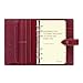 Filofax Malden Organizer, Personal Size, Burgundy - Tactile, Full-Grain Buffalo Leather, Six Rings, Cotton Cream Week-to-View Insert, Multilingual (C021704)