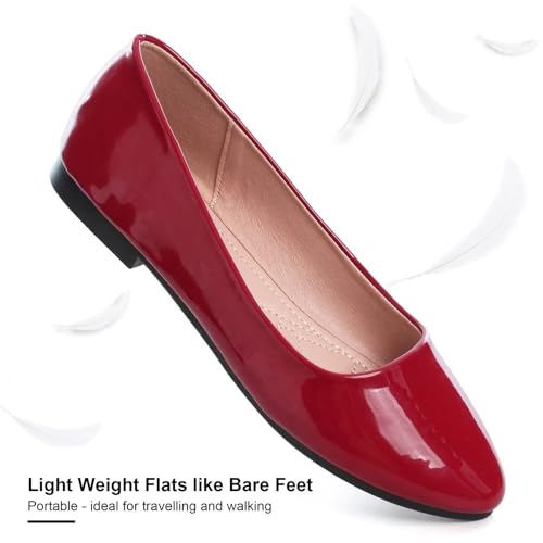 Image of SAILING LU Casual Shoes for Women Dressy Ballet Flats | Comfort Fit, Work Shoes,Casual for Women, Slip-Ons Loafers