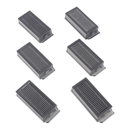 EasyByMall Lot de 6 filtres HEPA pour Dreame Matrix10 Ultra, avec brosse de nettoyage, construction ABS, lot de 6 accessoires