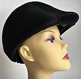 Toque pour Casque Cavalier équitation (Noir)...