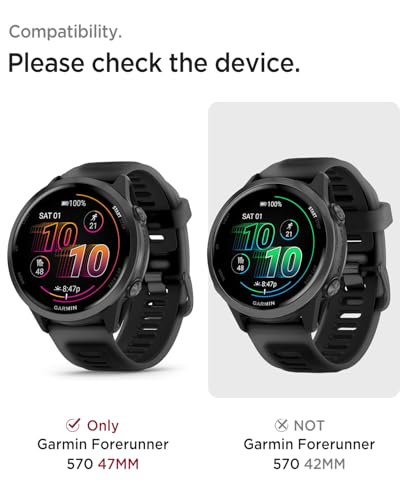 Bracelet Forerunner 970 ajustable en TPU flexible et résistant