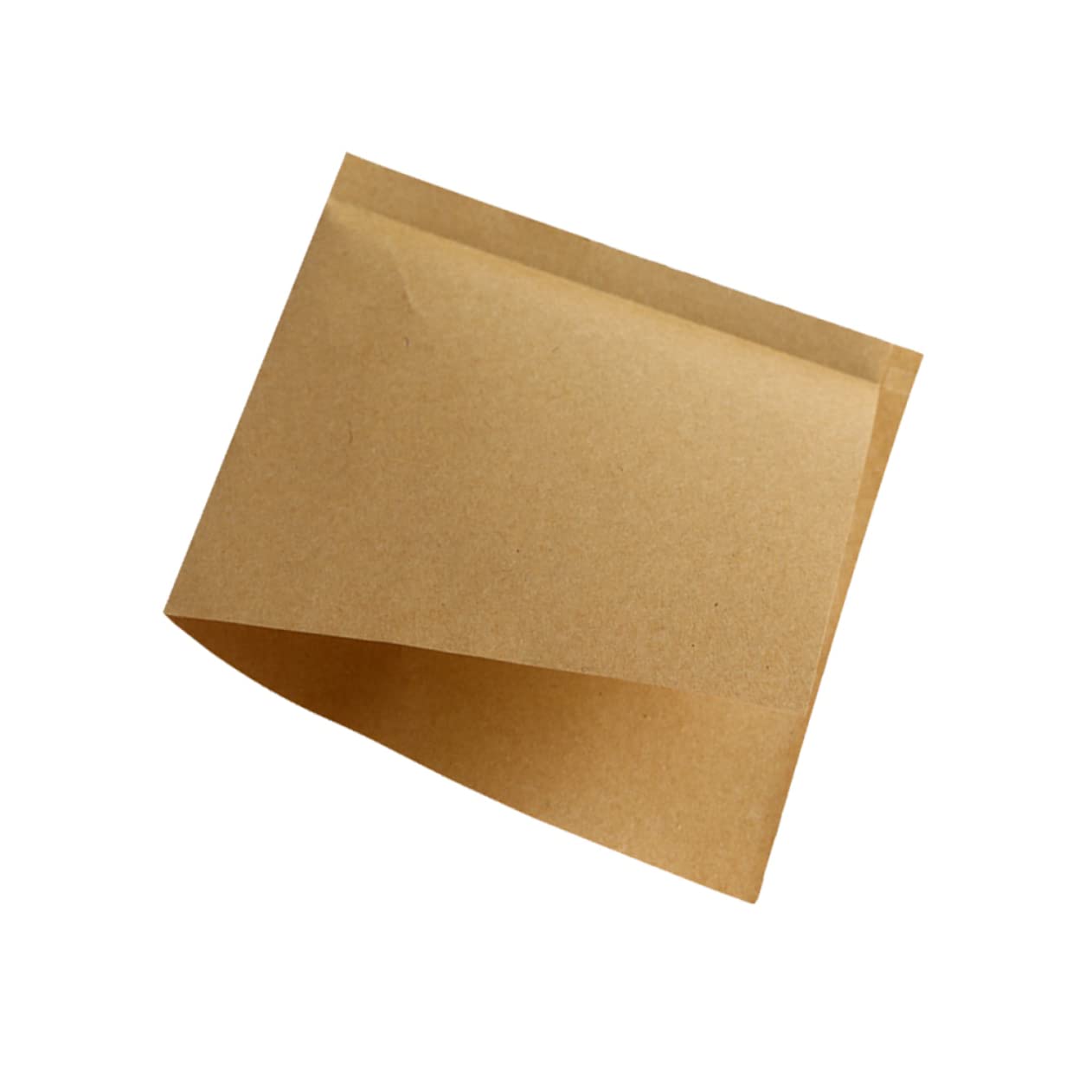 Papier kraft ingraissable de forme triangulaire pour pique-nique et repas à emporter