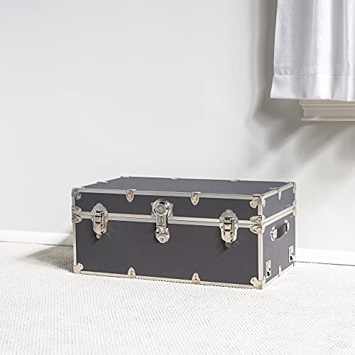 Cueca Rhino com porta-malas e estojo grande com rodas, 81,28 cm x 45,72 cm x 35,56 cm Vermelho
