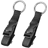 2Pcs Travel Luggage Strap - Jacket Gripper Strap - Add a Bag Luggage Strap Baggage Suitcase Belt Travel Accessories - Luggage Connector Straps for Suitcases Bags (16CM / 6.3IN)